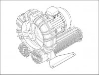 FPZ-K11MS (915m³/h +300mbar -300mbar 11kW...